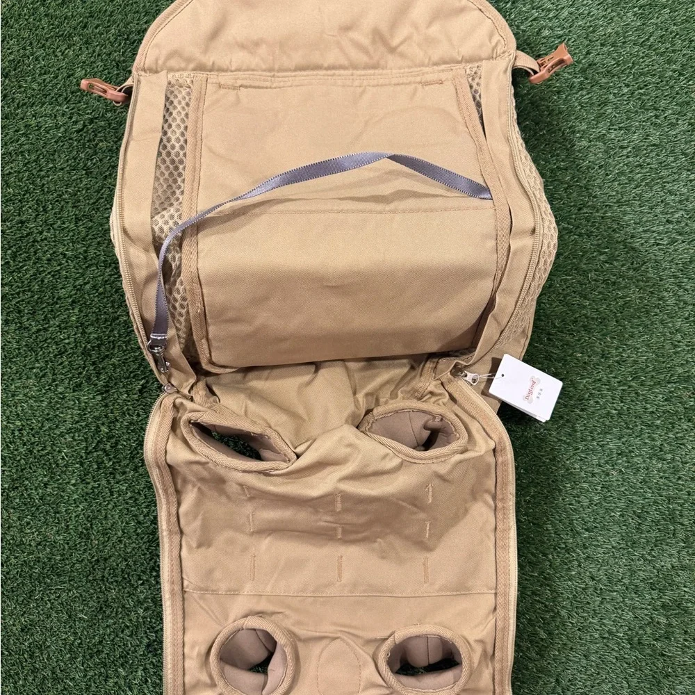 Doglemi Tan Pet Backpack